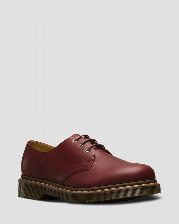 Dr Martens Dámské Polobotky 1461 Hardlife Vínové, CZ-092376